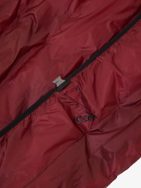 Спальник-Квилт пуховый BASK URAN QUILT M (189х179х79х49; Бордовый тмн)